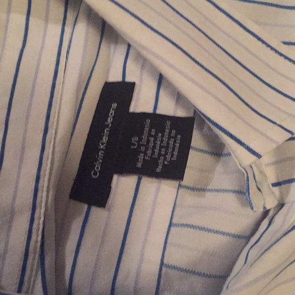 Calvin Klein Long Sleeve Button Up - Picture 2 of 3